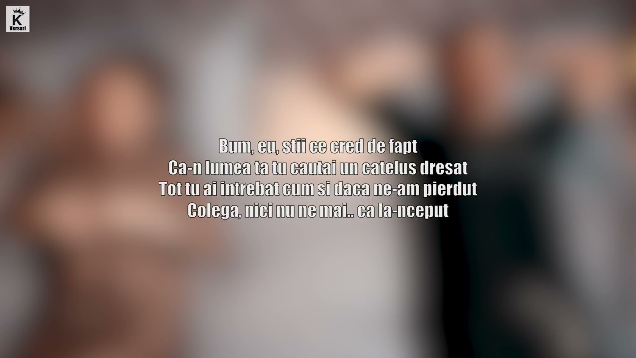 VESCAN x Eva Timush - Colegi de apartament #versuri