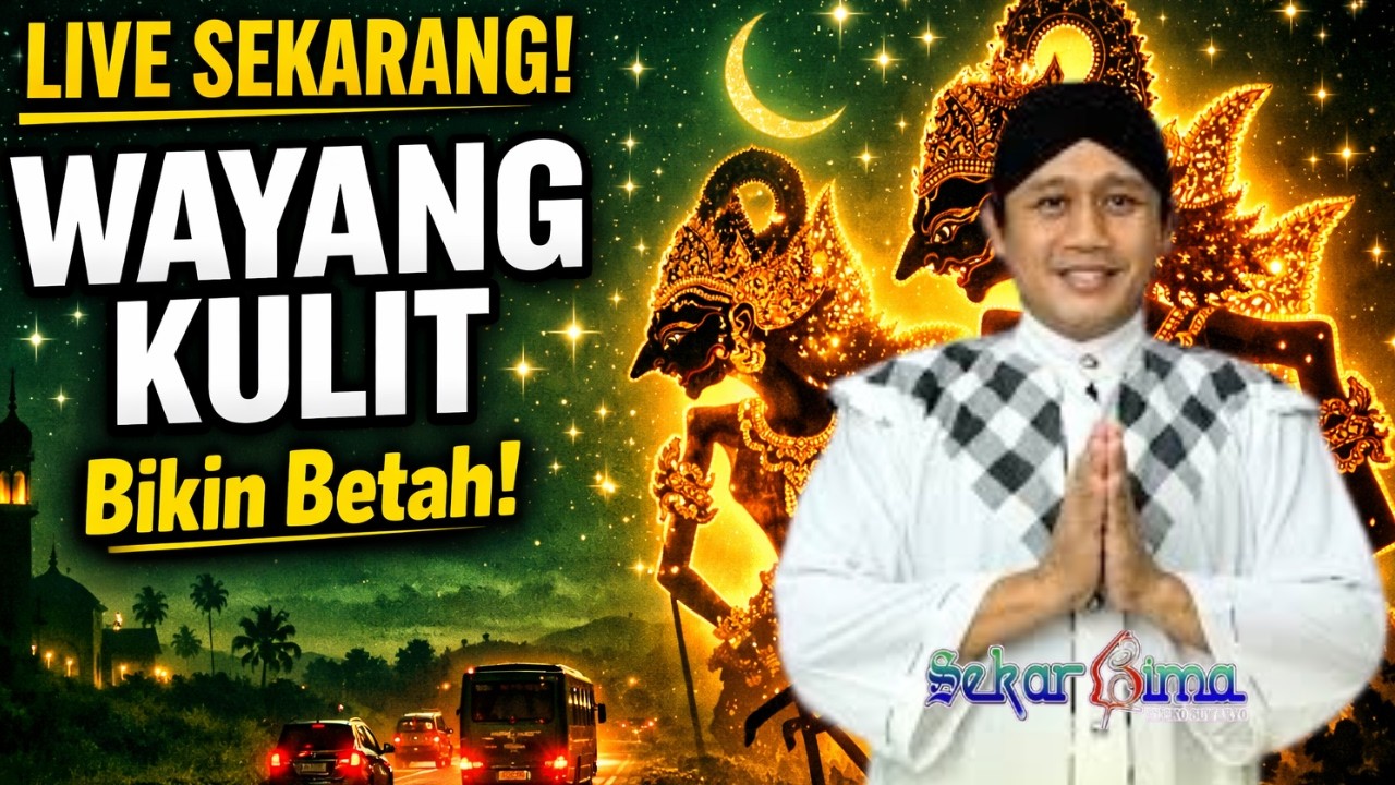 🔴LIVE Rec! Wayang Kulit Semalam Suntuk 🌙 Teman Mudik Sampai Sahur – Bikin Betah! (Ki Eko Suwaryo)