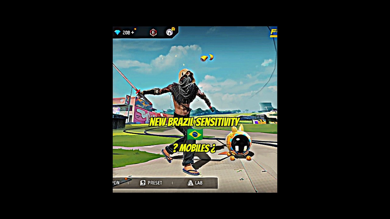 New Brazil 🇧🇷 Mobile Sensitivity Settings 📲⚙️✅#shorts #freefire #settings #shortsfeed #brazil #sensi