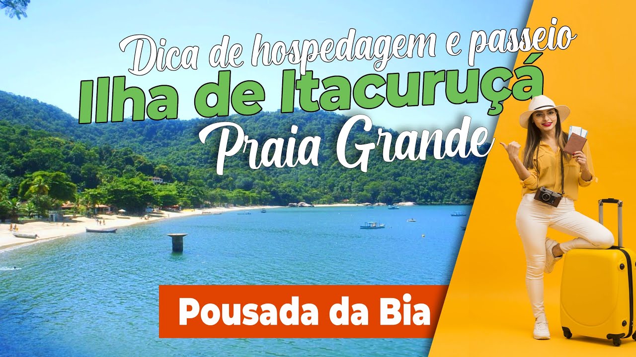 Itacuruçá, RJ - Pousada da Bia em Praia Grande - VOU DE DRONE