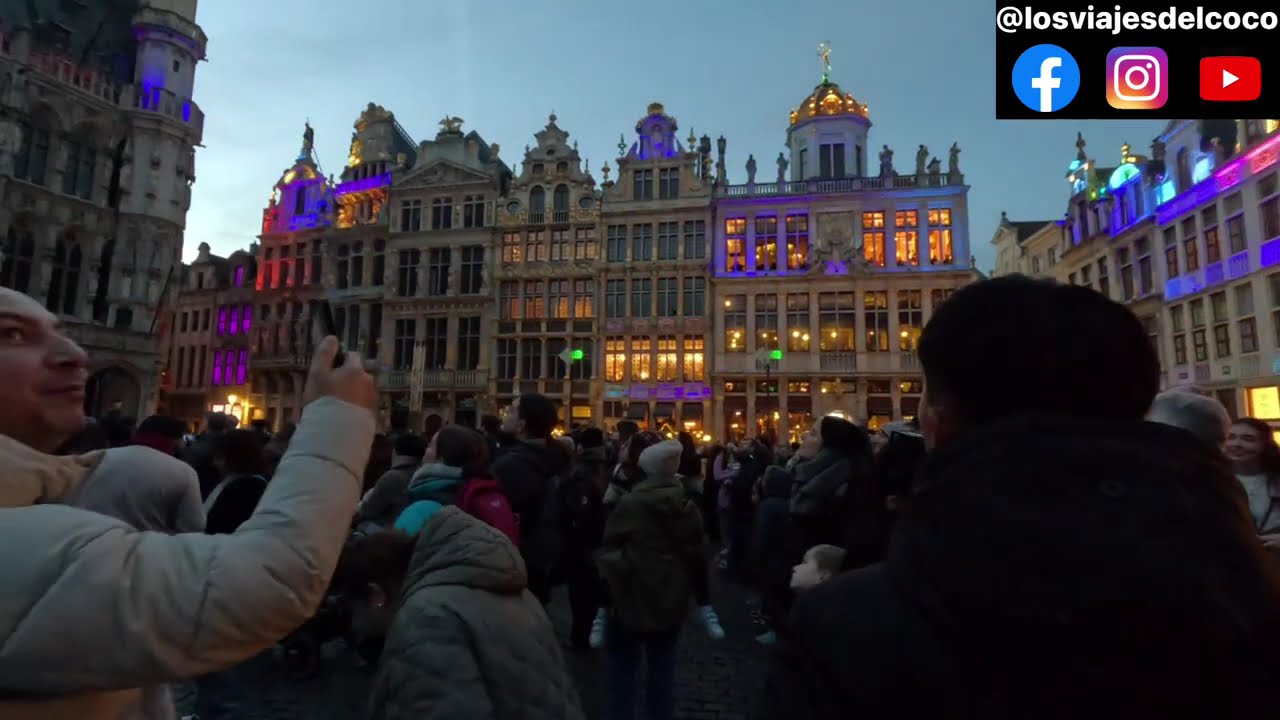 BRUSELAS SHOW DE LUCES Y SONIDO DICIEMBRE 2025. 