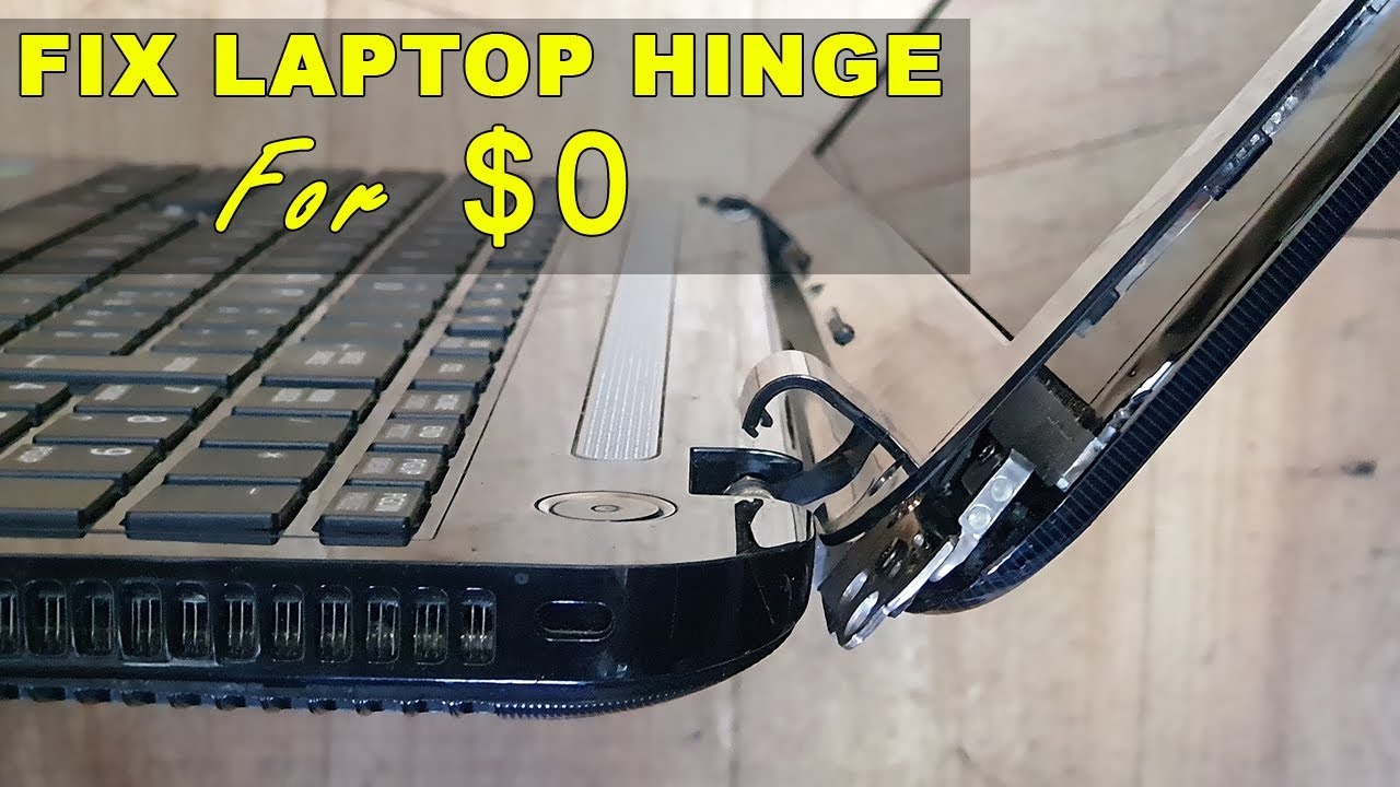 How to Fix broken Laptop Hinge?  ( Its super easy and quick)
