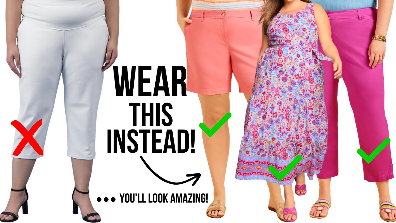 15 Awesome Summer Plus Size Apple Shape Dressing Tips That Instantly Make You Look Thinner!