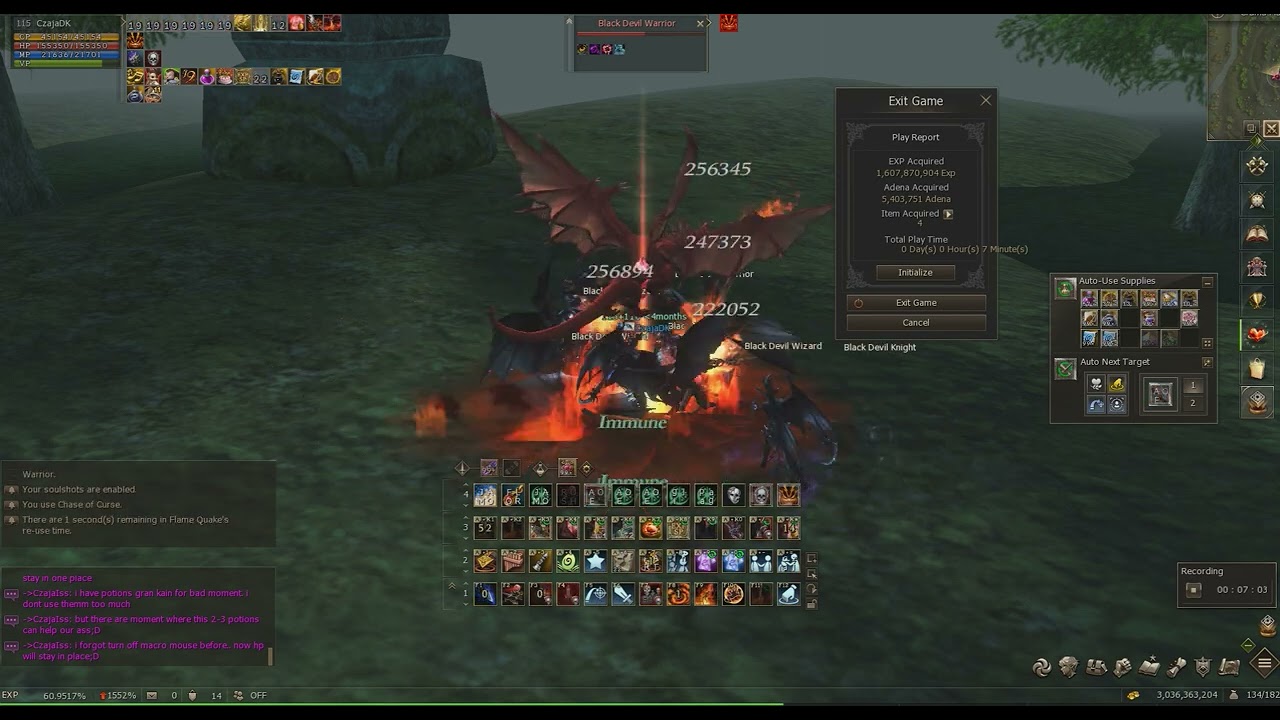 L2 LINEAGE 2 NAIA CHILL FARM 122 location by DK 115 + MACROS/EXP RESULTS CZAJADK