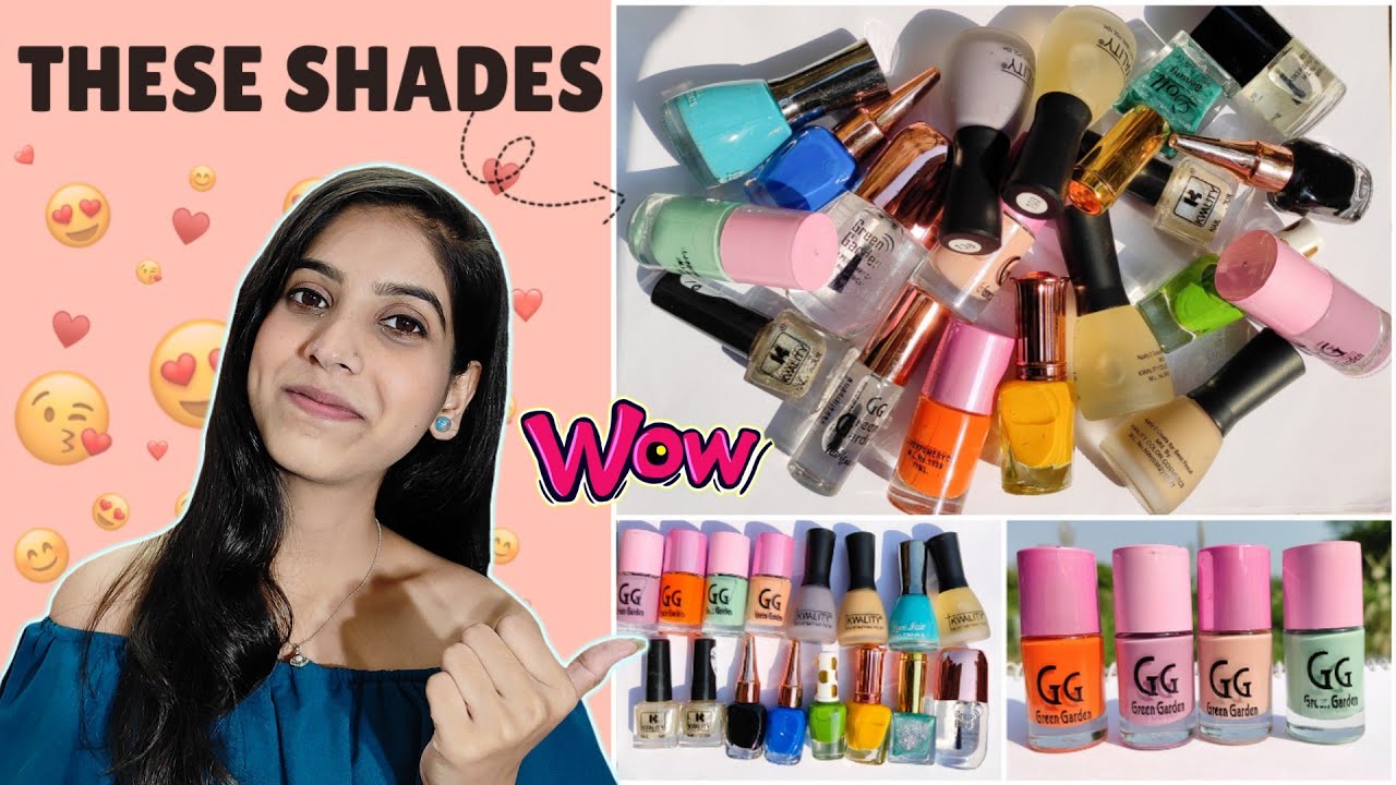 My New Nail Polish Collection 👀😍|