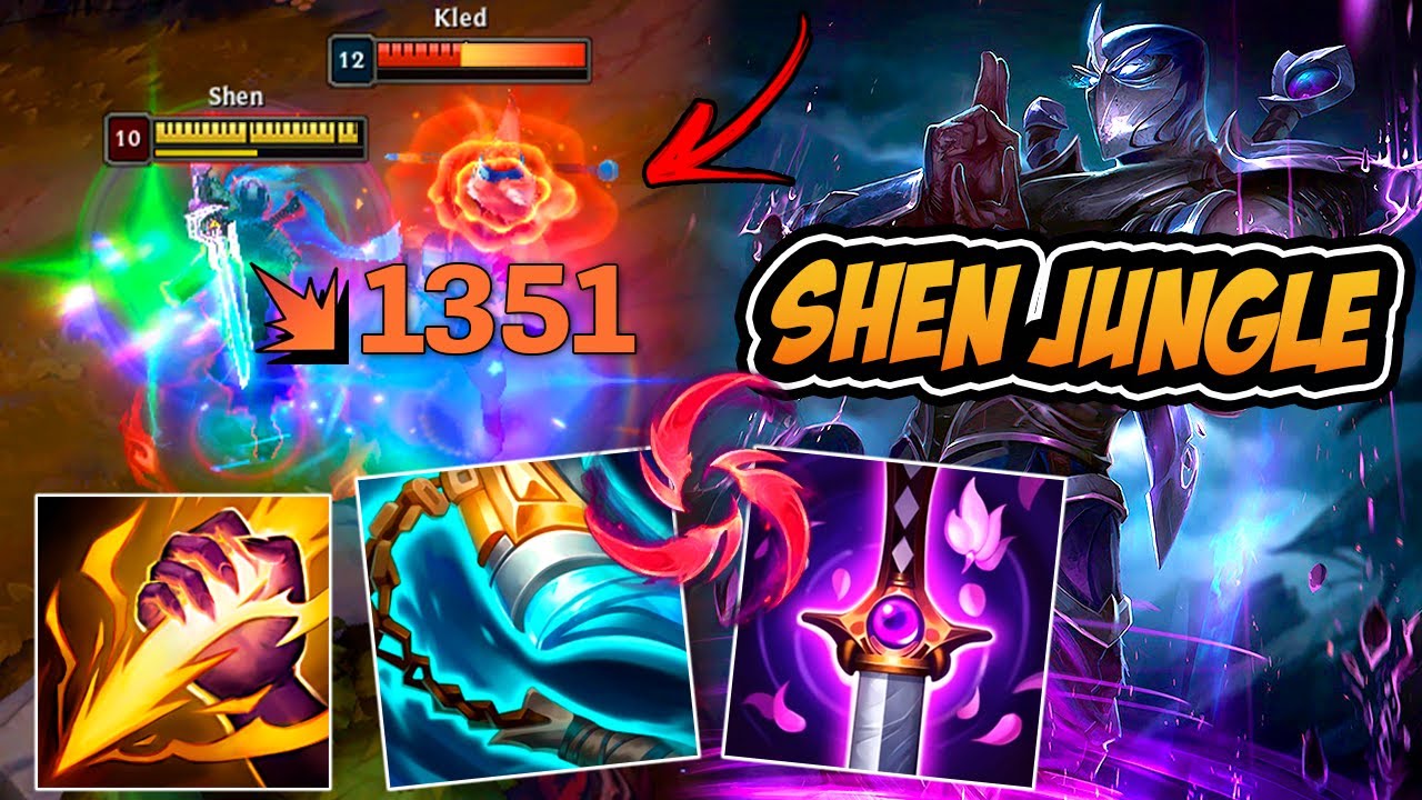 SHEN JUNGLE DE QUEBRAPASSOS E LÂMINA DE YOUMUU FICA INSANO