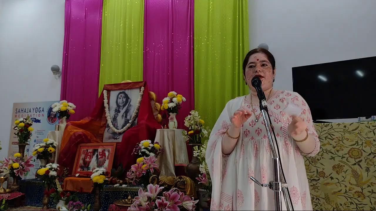 Paper Burning Sahaja Yoga Treatment Navratri Mahotsav SAHAJA YOGA HEALTH CENTRE GREATER NOIDA INDIA