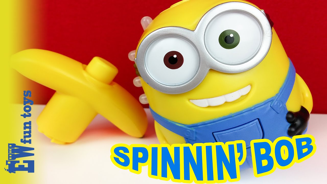 Minions SPINNIN' BOB from Minions Movie Exclusive Unboxing 2015 Lightning McQueen  Cookie Monsters