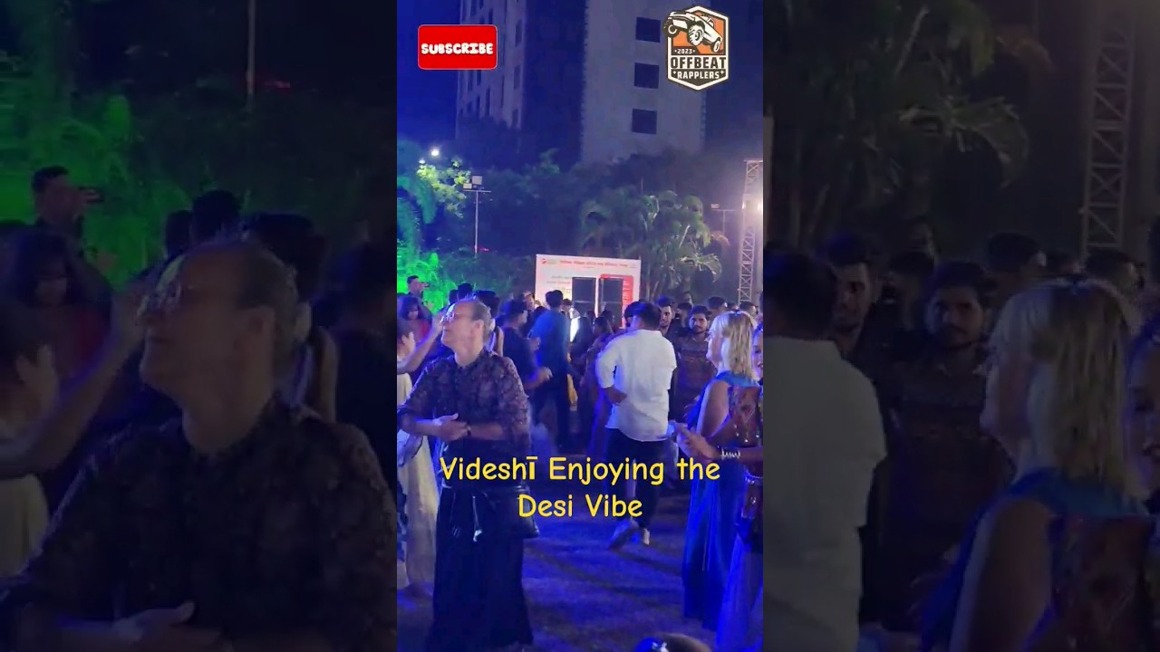 Garba Lover | Videshī enjoying Garba| #navratri #garba #garbanight #garbalover #navratri2023 #shorts