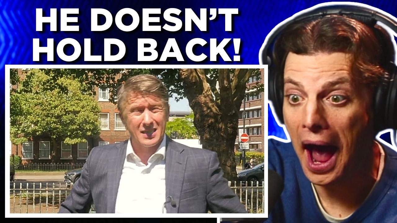 American Reacts to Jonathan Pie on the Iran War... He Doesn't Hold Back!