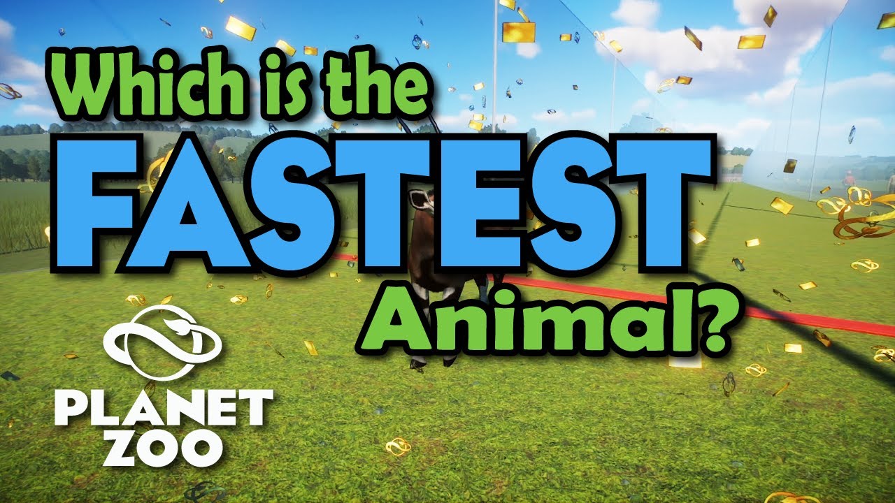 I found the FASTEST animal! | Planet Zoo