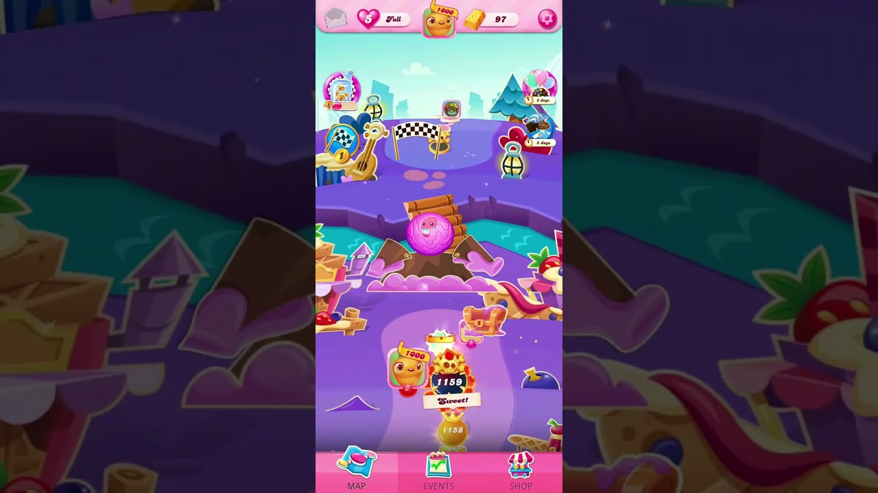 Candy Crush Level - 1156 to 1160