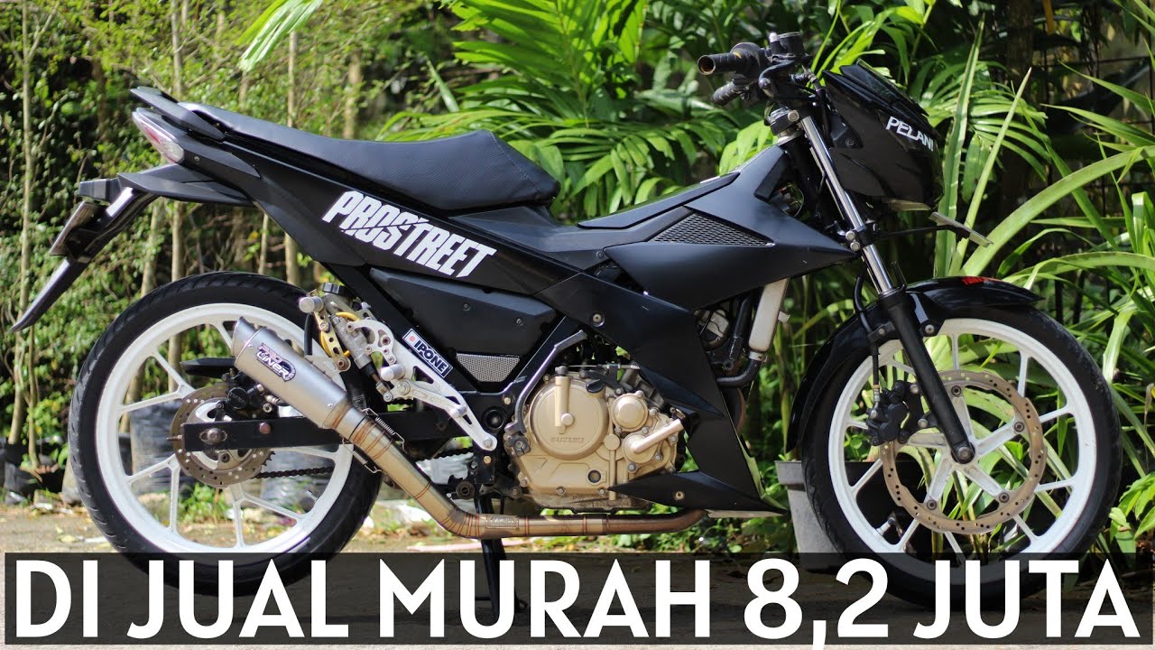 DI JUAL 8,2 JUTA BISA NEGO SATRIA F150 TAHUN 2016 KONDISI APA ADANYA