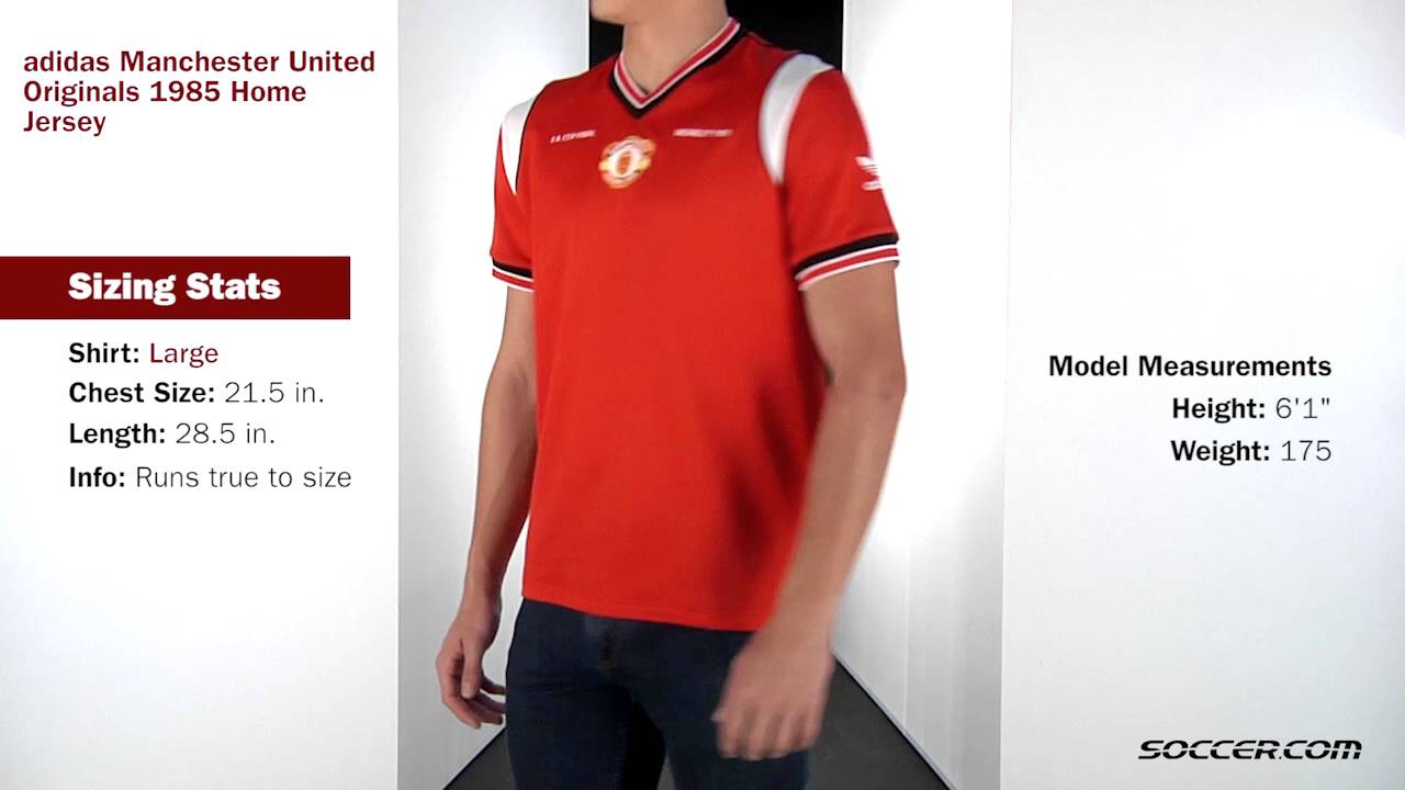 adidas Manchester United Originals 1985 Home Jersey