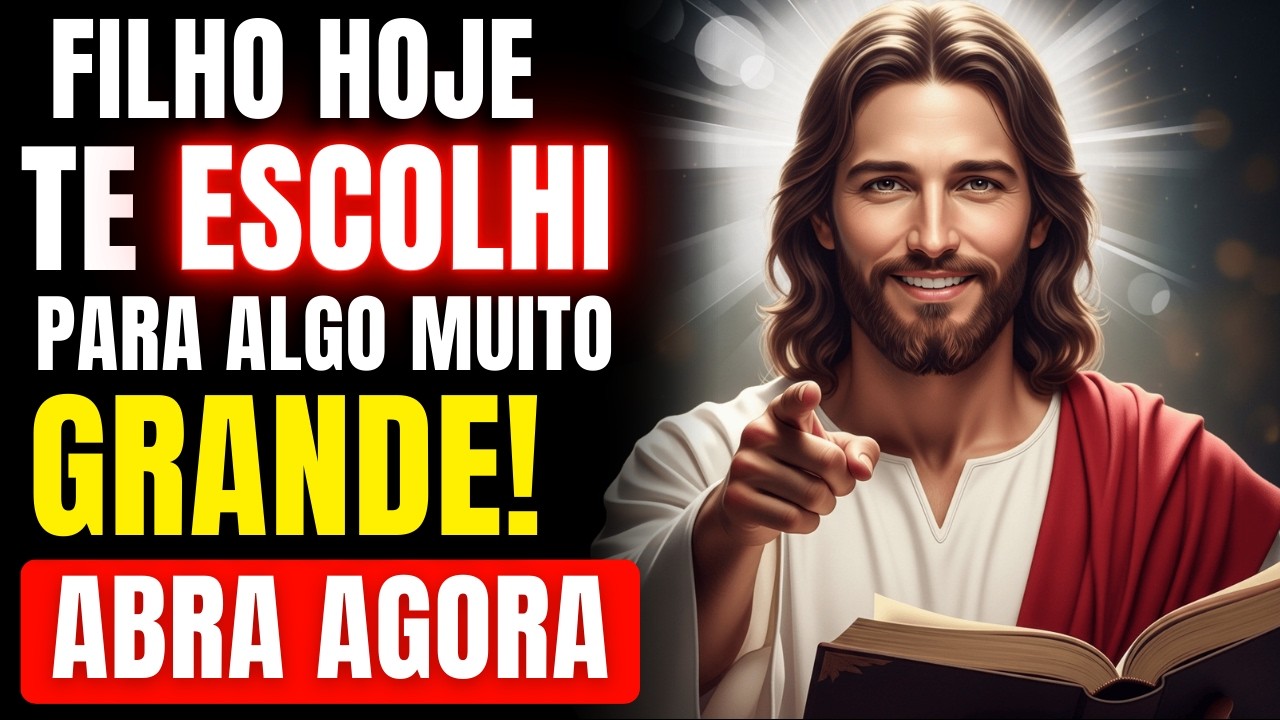 DEUS DIZ: Esta mensagem vai transformar a sua vida para sempre | MENSAGEM DE DEUS