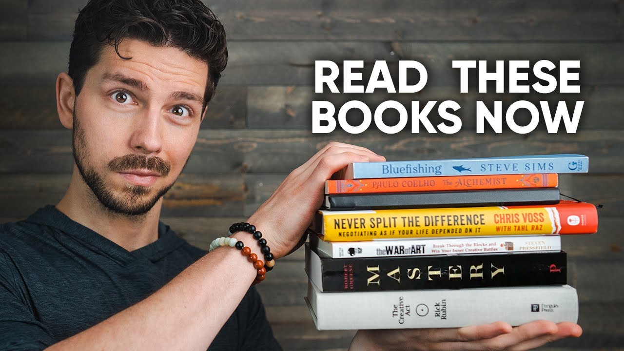 The 7 MUST-READ Books For Creatives In 2024