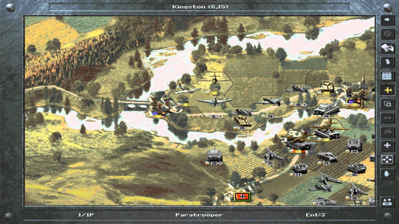 Panzer General 2 Blitzkrieg Campaign #12(unit loss 0 enemy units all enemy unitsdestroyed)