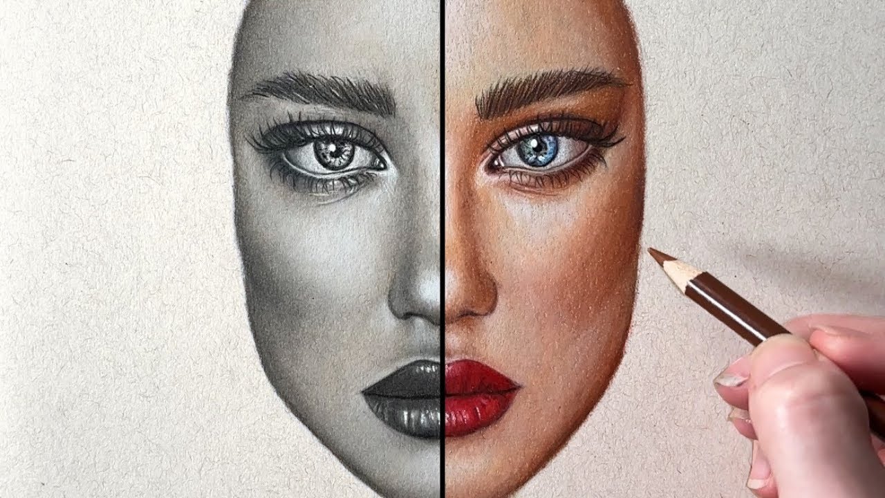 Graphite vs. Color: The Ultimate Drawing Showdown