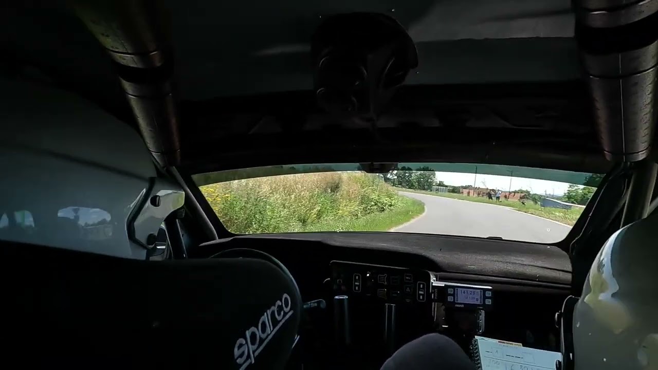 Rally Sob&oacute;tka 2025  OS5 - T.Poznański/A.Janiszyn - Opel Corsa Rally4