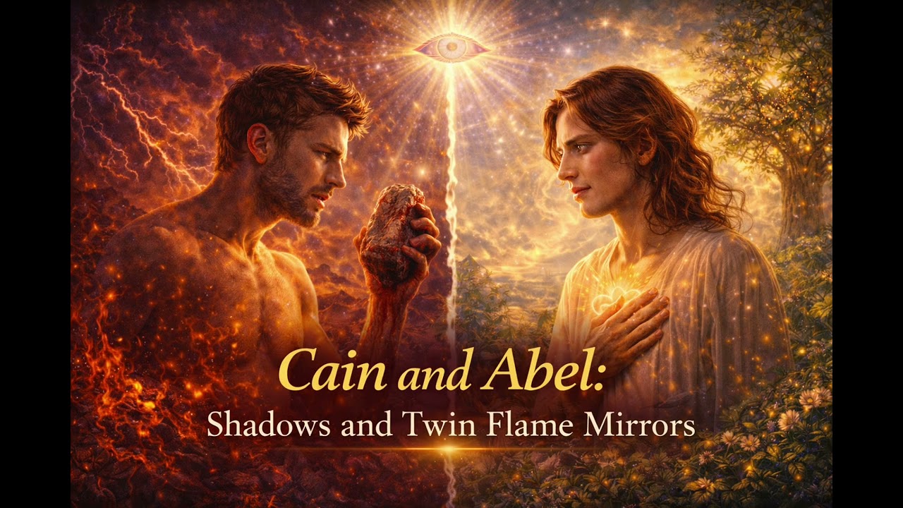 Cain and Abel: Shadows and Twin Flame Mirrors