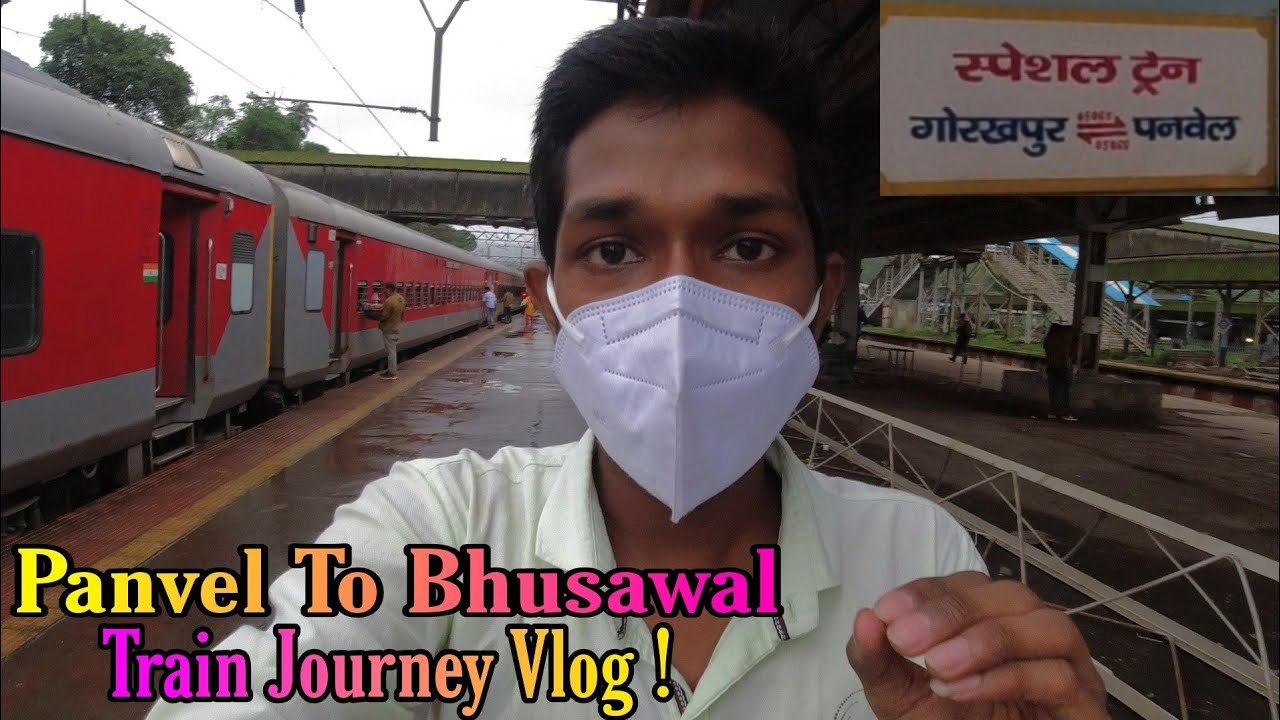 15066 Panvel Gorakhpur Exp Train Journey In Monsoon | The Overtake Show | Vlog !!!