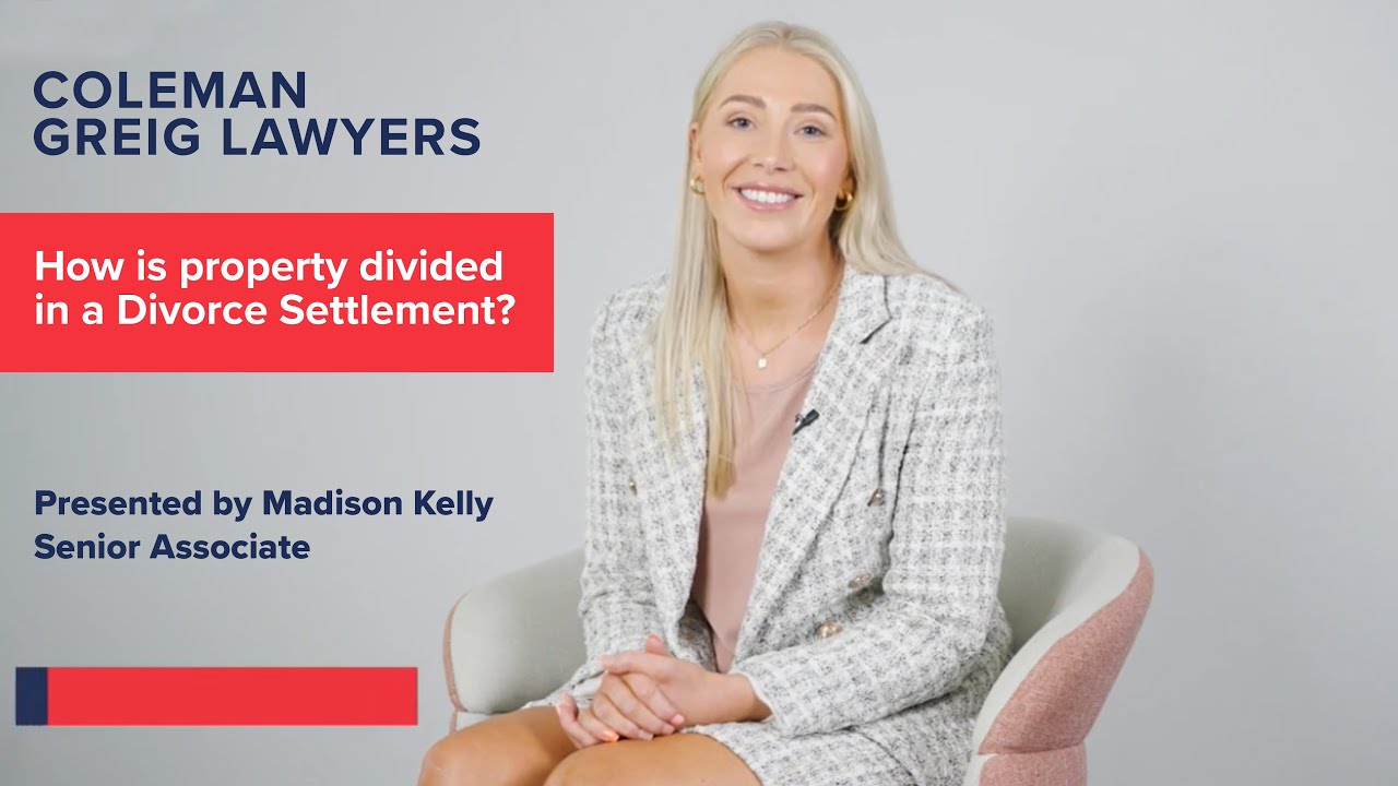 How is property divided in a Divorce Settlement?