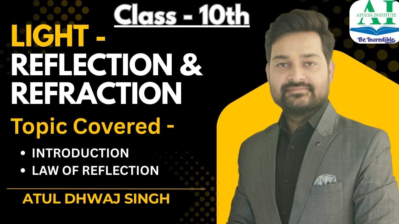 Class 10 Physics | Light – Reflection and Refraction | Lecture - 1 | NCERT Explained with Examples