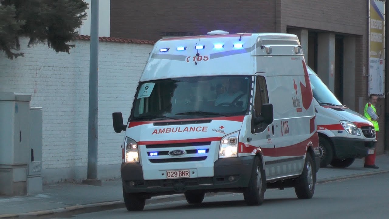 Verhuis AZ Sint Maarten Mechelen, Rode Kruis met spoed vanaf oude ziekenhuis! #863