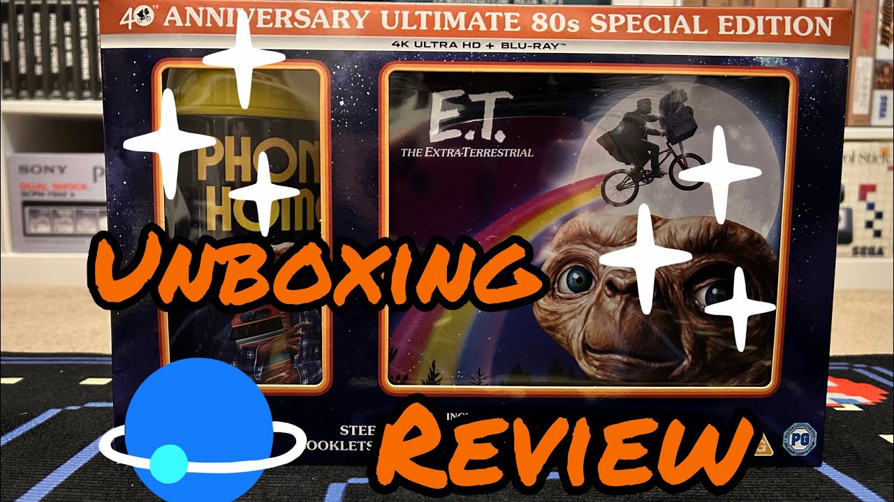 Episode 3 - E.T 40th Anniversary Ultimate 80s Special Edition Box Set 4K/Blu-ray Unboxing.
