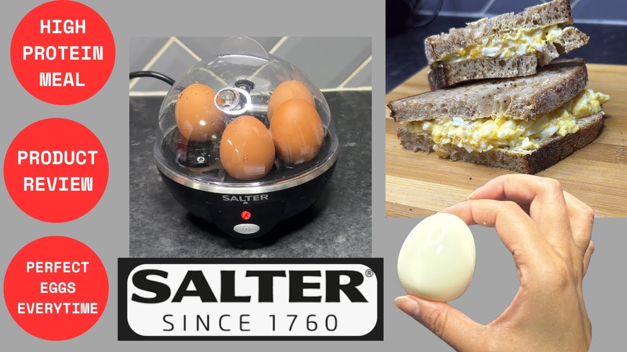 Идеальные яйца каждый раз: обзор пароварки для яиц Salter и рецепт сливочного яичного сэндвича.