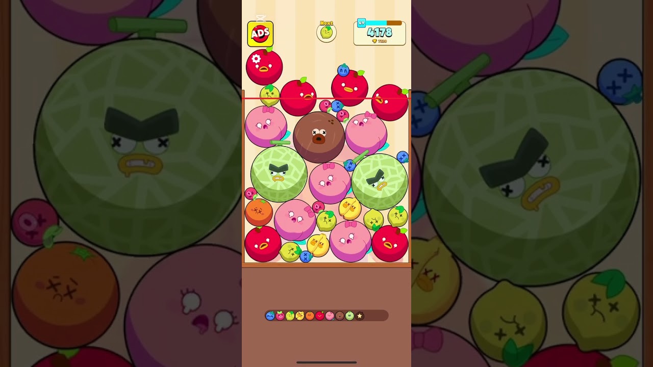 Noob on Fruit Clash - come to make fun on me - cool but not my game 🤯