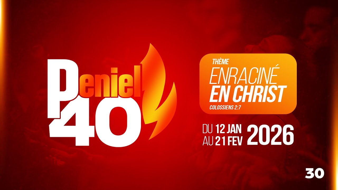 PENIEL 40 | Jour 30 - |Pasteur Stagiaire Guelord NGOYI