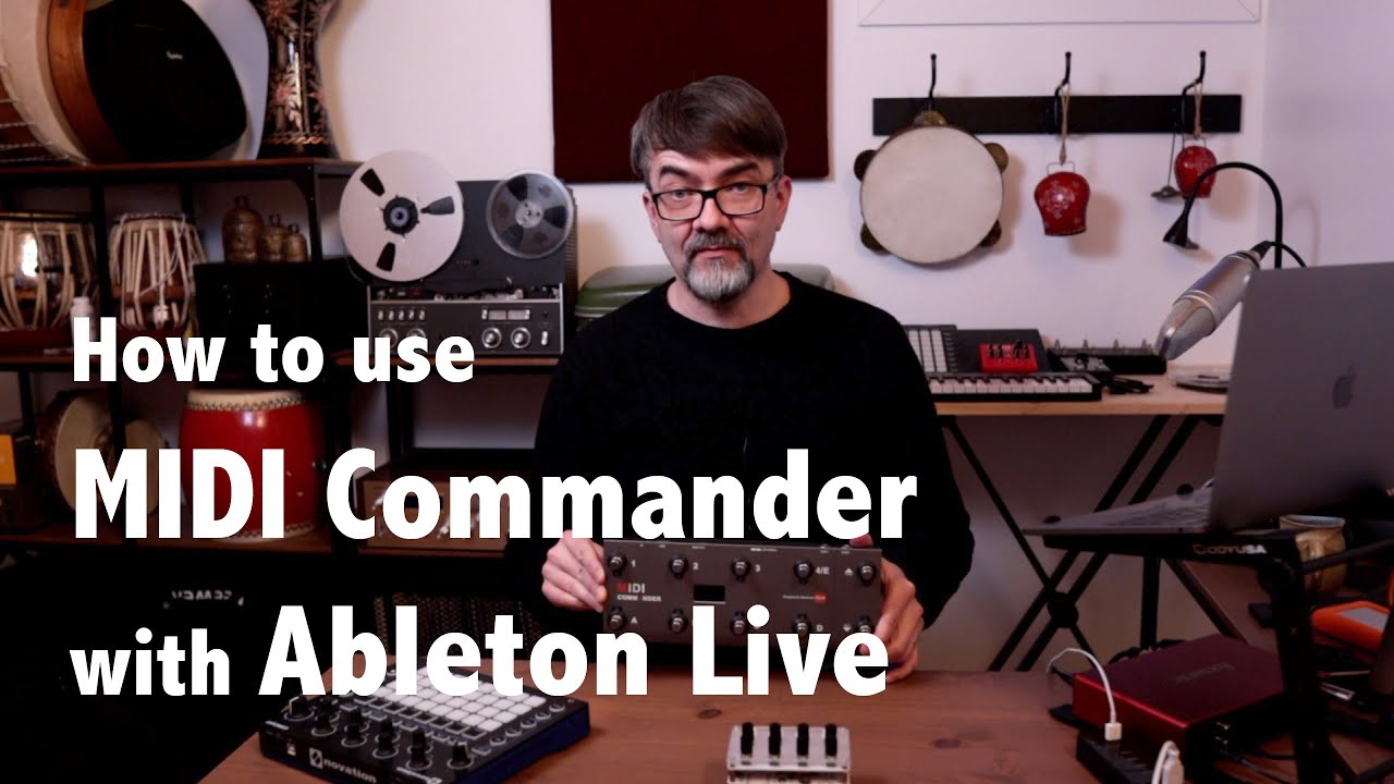 How to : MeloAudio MIDI Commander with Ableton Live (tutorial by Ken Shorley)
