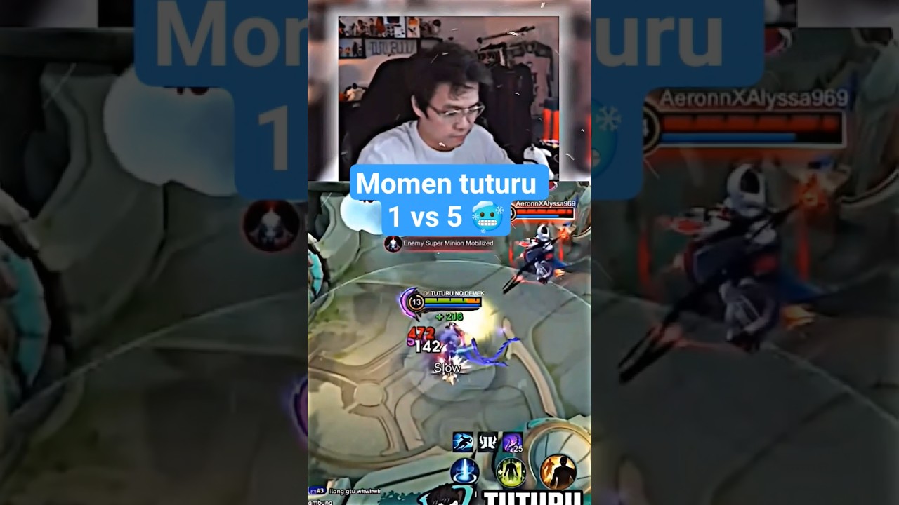 Momen tuturu defends 1 vs 5 Tim mas Ade Oura Luminaire Clay Tuturu vs Kb Van Luke Aeron Baloy