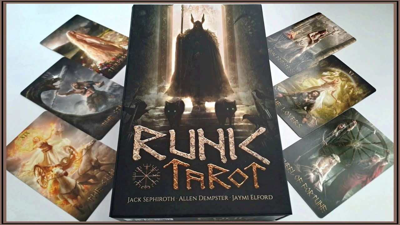 Runic Tarot. Książka. Karty. Połączenie Tarota z Runami. Recenzja 🔔 PL