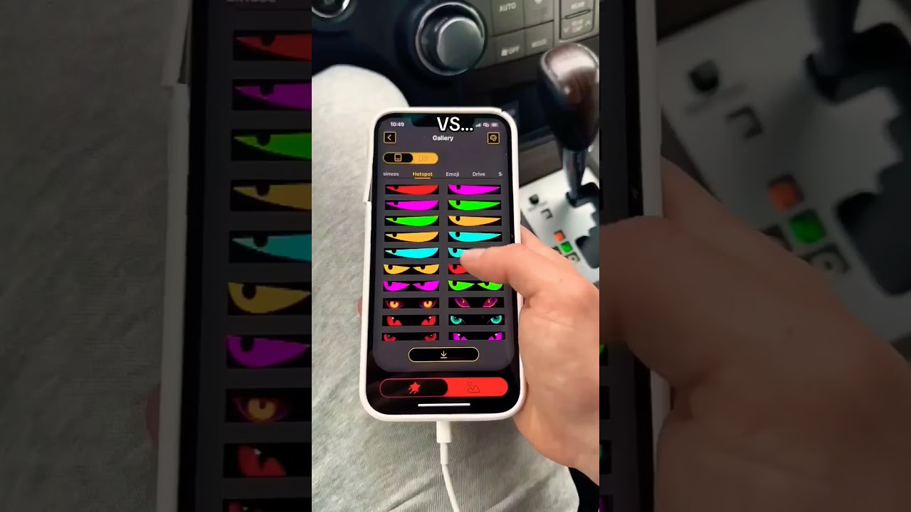 GLANBERT &Eacute;cran LED flexible d'affichage Voiture .