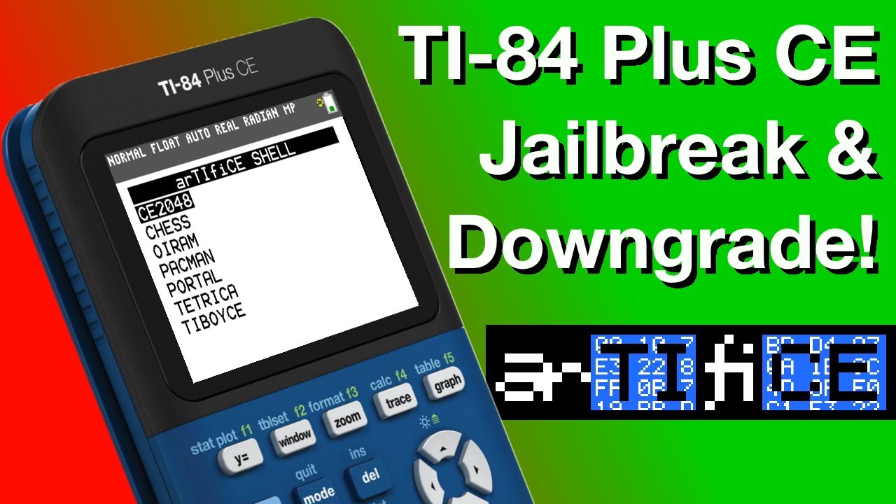 How to JAILBREAK the TI-84 Plus CE to Run Games! (Up to OS 5.8.2). Downgrade & Hack ASM Back! 