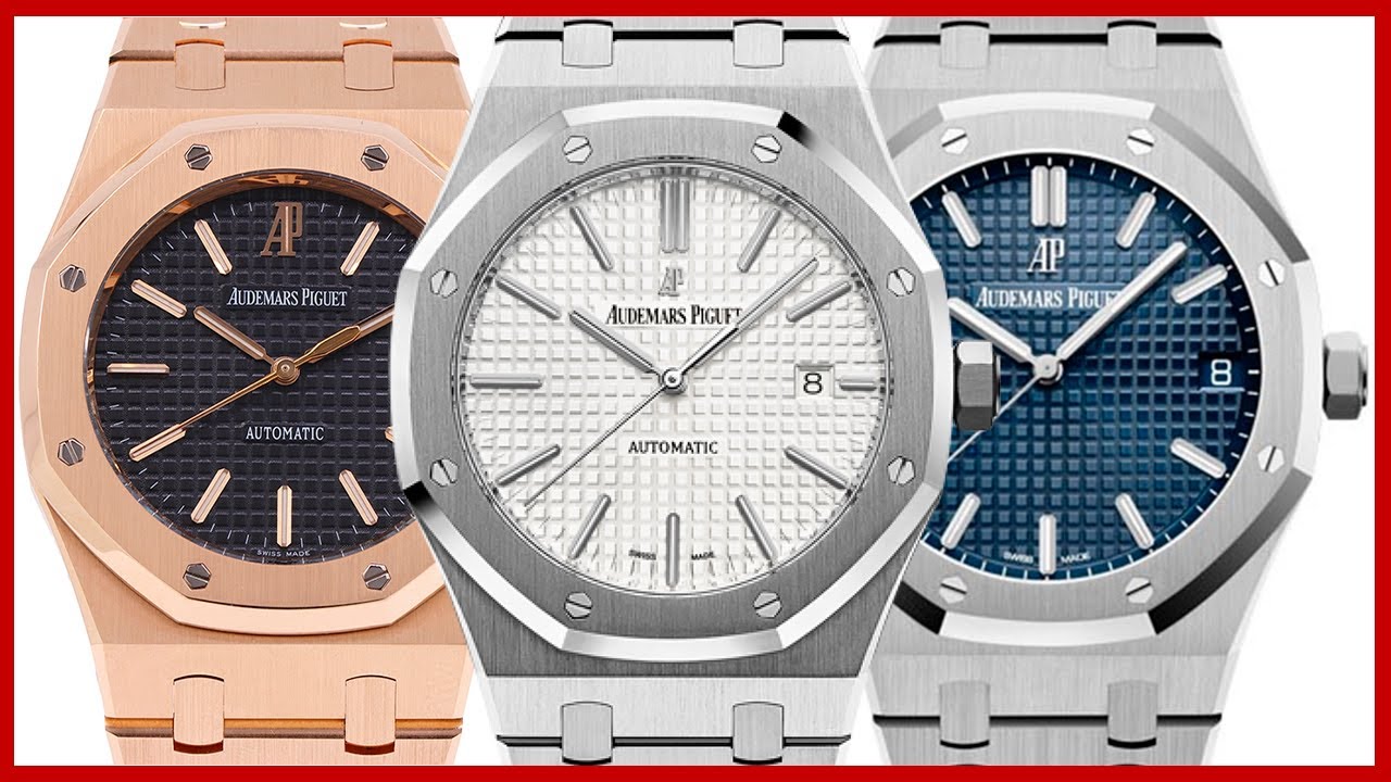 ▶ Audemars Piguet's Royal Oak Flagship Models 15300, 15400, 15500  Which to Choose?