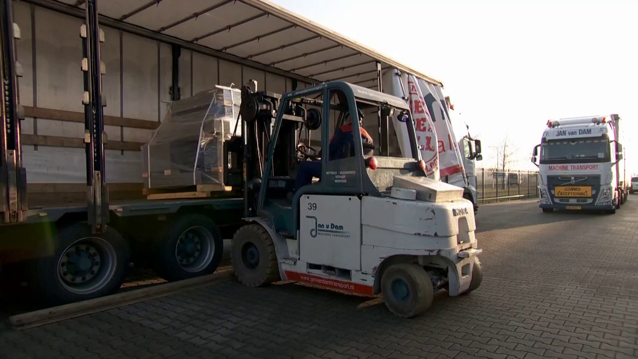 Jan van Dam Machine Transport - Robot Installation