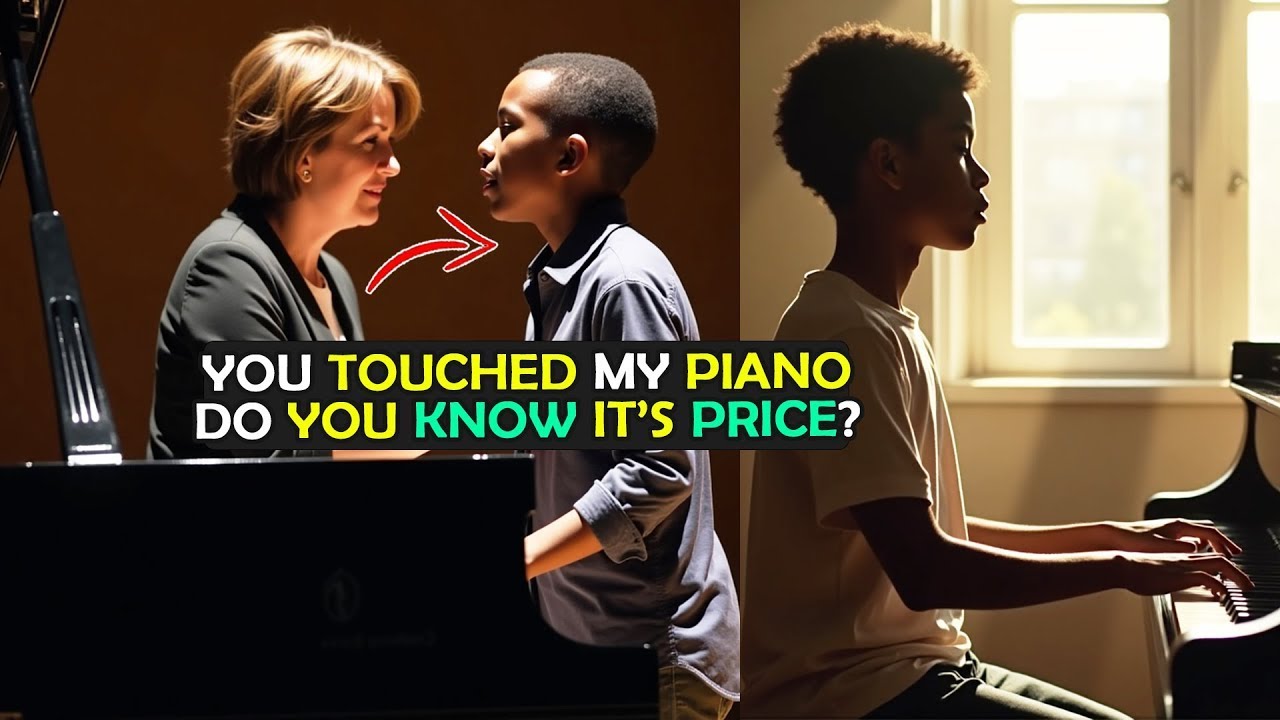Black Boy MOCKED by A Famous PIANIST for Touching Her PIANO—Unaware He's a Piano Virtuoso