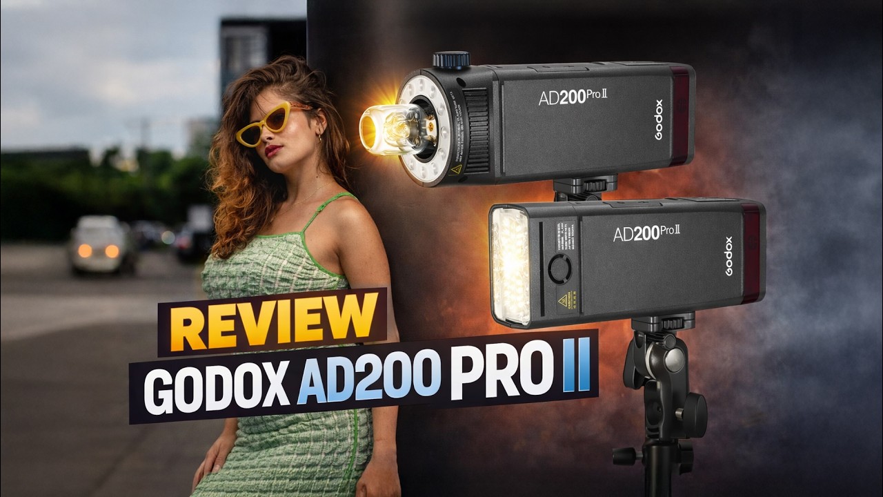 Godox AD200 Pro II Review 🧪 Lo bueno, lo malo y ¿para quién es?