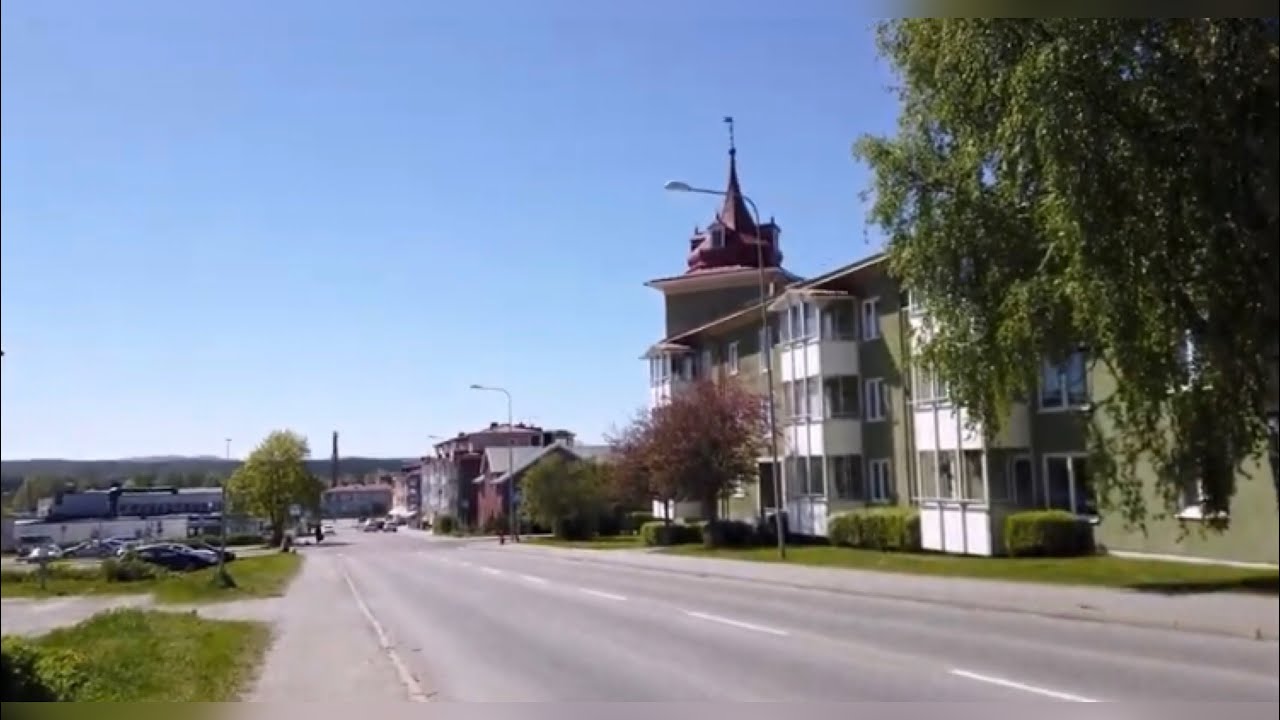 A walk around  Ljusdal Sweden
