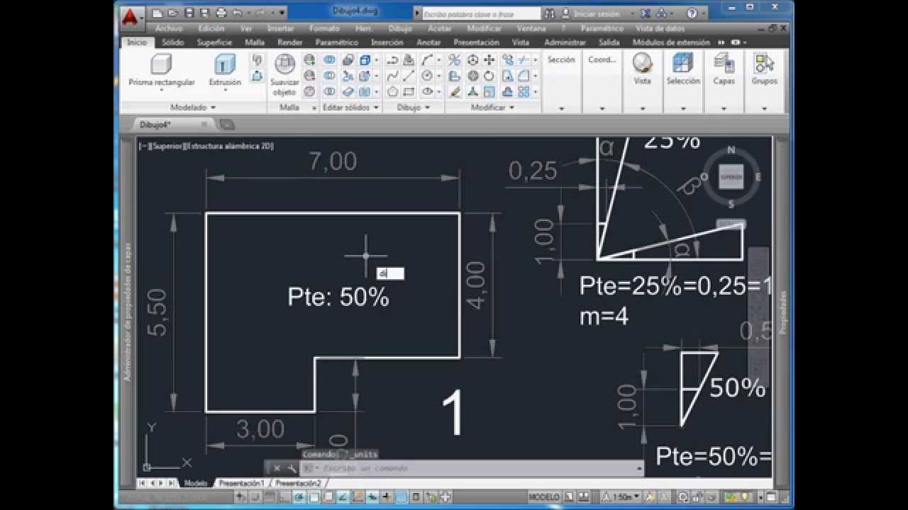 PRACTICA 10 EGA II ETSIE UGR Cubiertas insertar referencia PDF AutoCAD