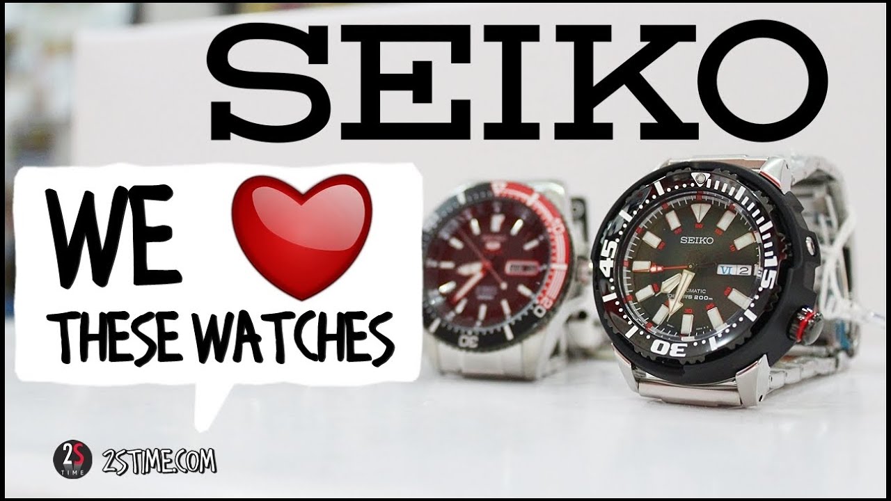 SEIKO 5 Sports & SEIKO Baby Tuna | We Love These Watches ❤️