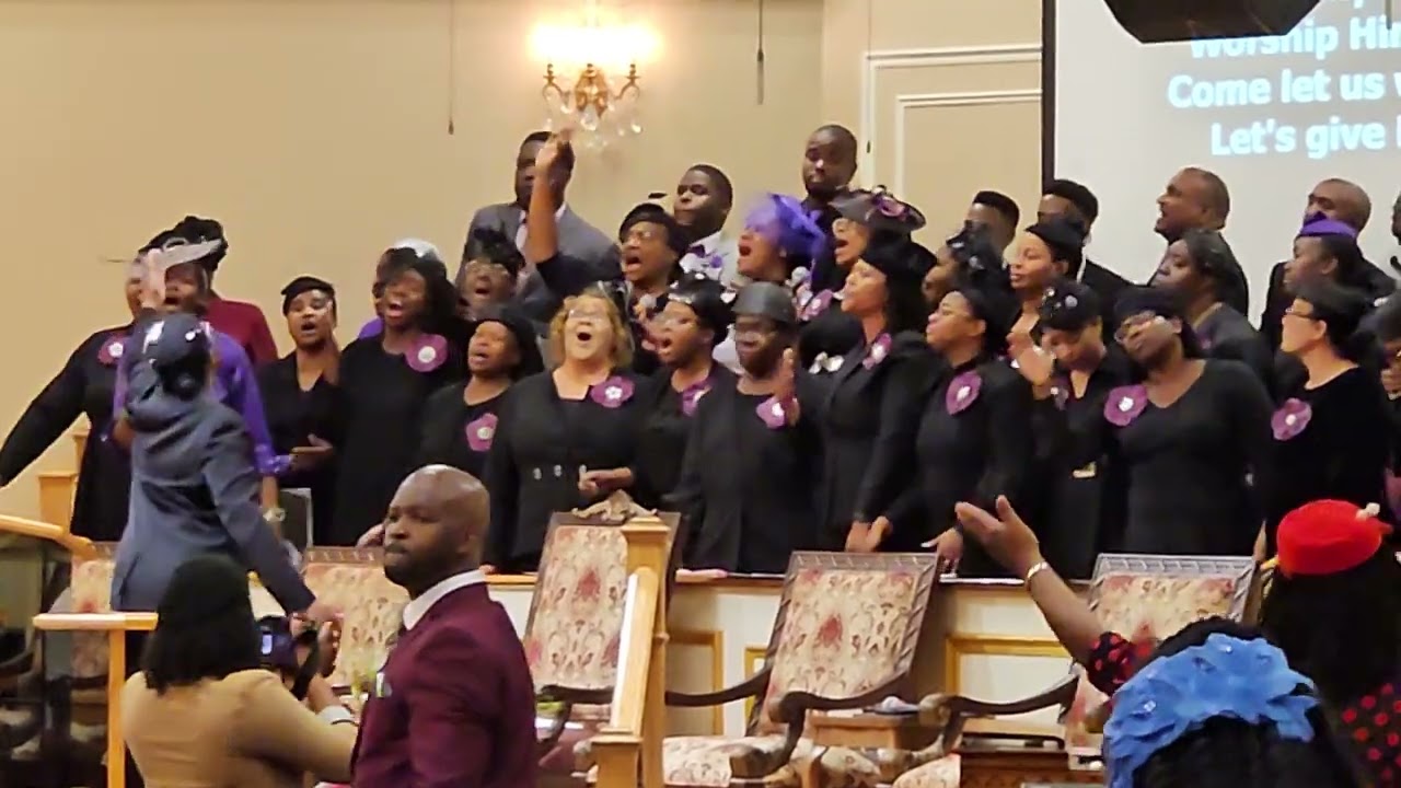 Come Let Us Worship The Lord In The Beauty Of Holiness 🔥  ANOTHER OLDIE 🔥 MZAC Combined Choir