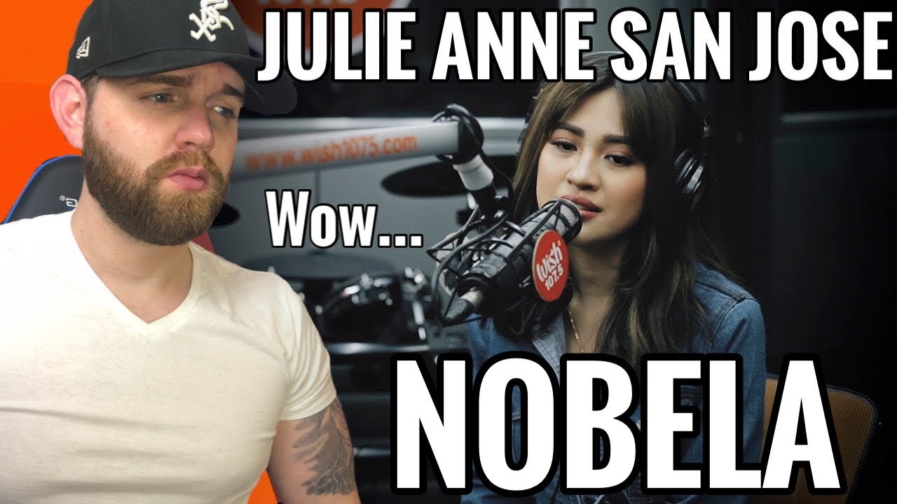 [American Ghostwriter] Reacts to: Julie Anne San Jose performs “Nobela” LIVE on Wish 107.5 Bus