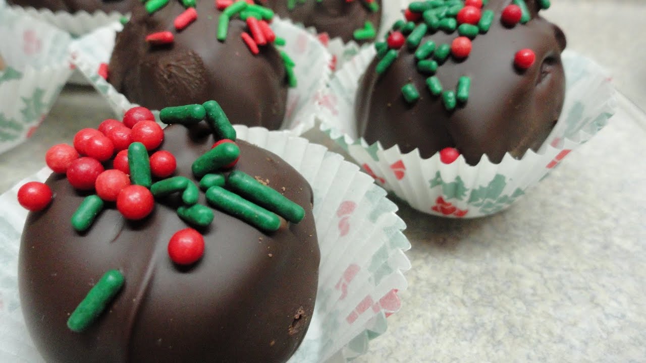 Nutella Bourbon Chocolate Truffles