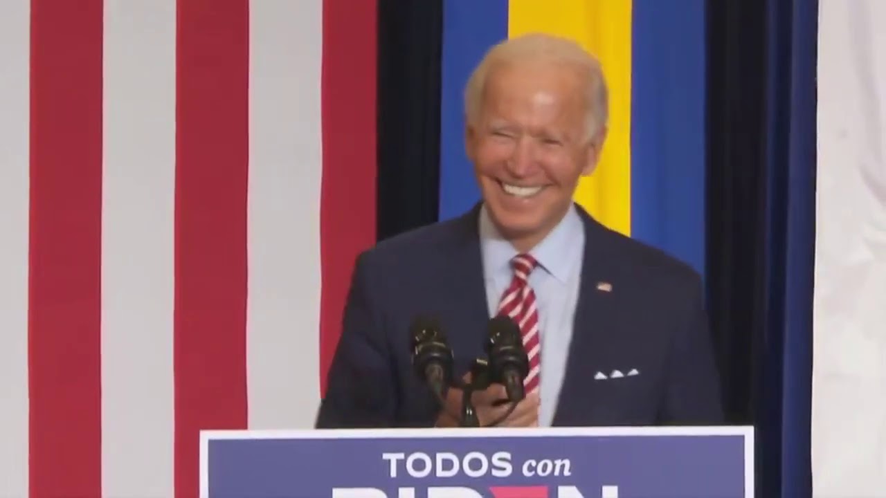 Joe Biden Plays Song at Rally