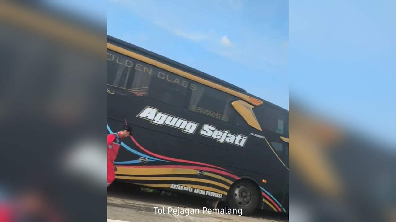 Kecelakaan Bus Garuda Mas Bus Agung Sejati Bus Budiman di Tol  Trans Jawa | Mudik 2026