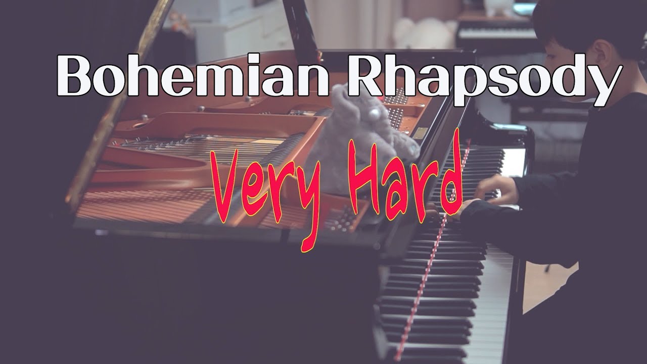 Bohemian Rhapsody - Queen (Very Hard Piano) - 10 year old